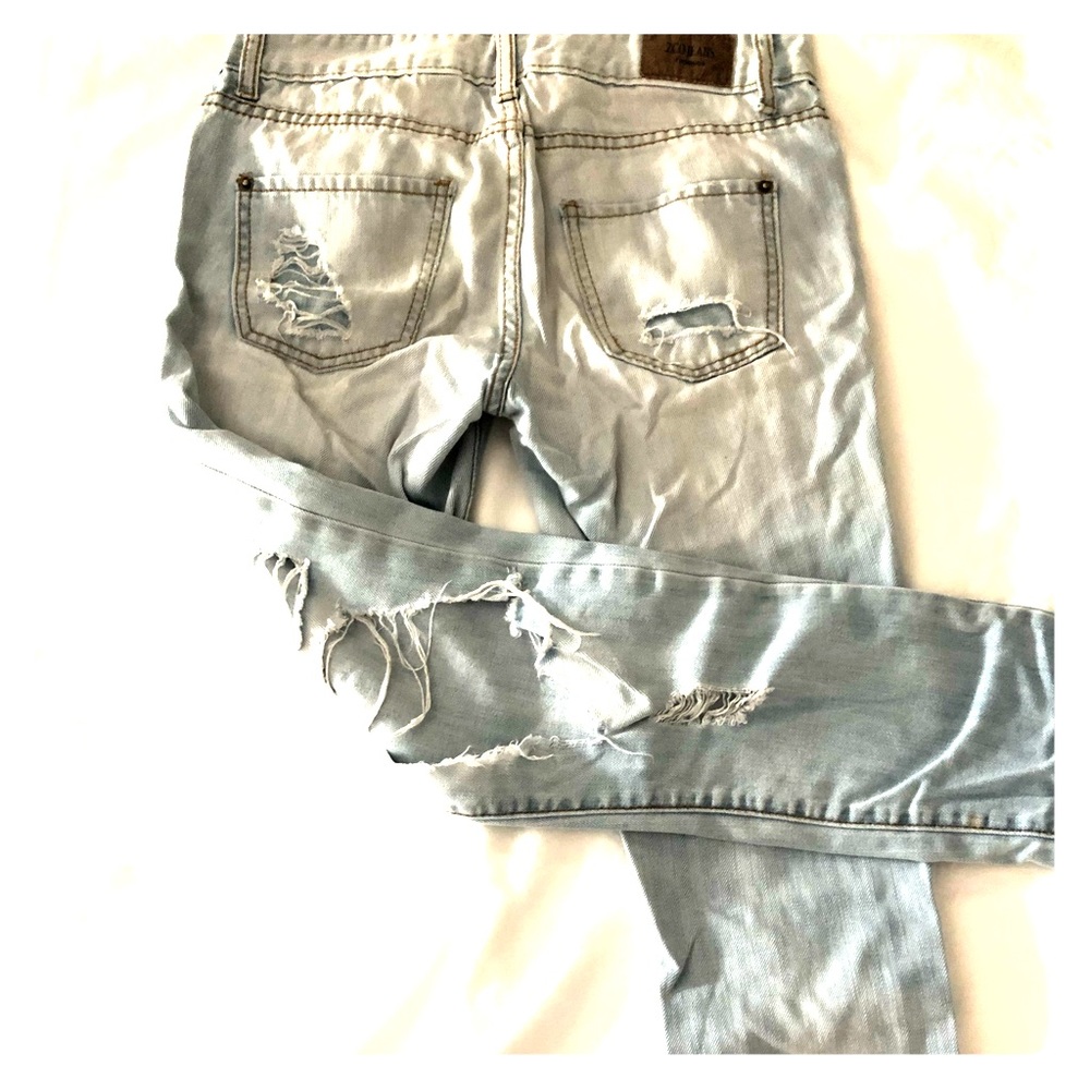 Low waisted boyfriend jeans